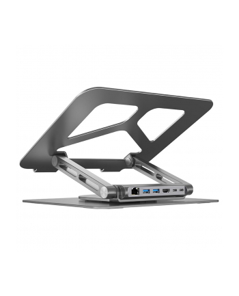 Podstawka pod laptop UNITEK D1109A HUB USB-C, HDMI, 4K, PD 100W