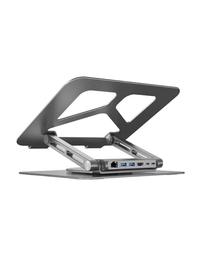 Podstawka pod laptop UNITEK D1109A HUB USB-C, HDMI, 4K, PD 100W główny