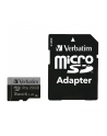 Karta pamięci Micro SDXC Verbatim Pro U3 256GB (100/90 MB/s) Class 10 U3 V30 + adapter - nr 12
