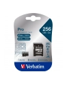Karta pamięci Micro SDXC Verbatim Pro U3 256GB (100/90 MB/s) Class 10 U3 V30 + adapter - nr 4