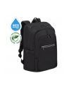 Plecak do notebooka 17,3'' RIVACASE ECO Alpendorf 7569, czarny, z ekologicznego, wodoodpornego materiału z recyklingu (rPET) - nr 47