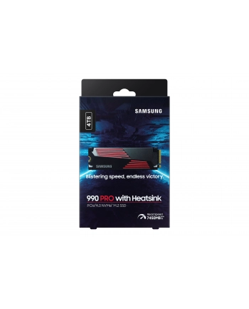 samsung Dysk SSD 990PRO Heatsink NVMe 4TB MZ-V9P4T0CW nr 1