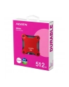 adata Dysk zewnętrzny SSD SD620 512G U3.2A 520/460 MB/s czerwony - nr 28
