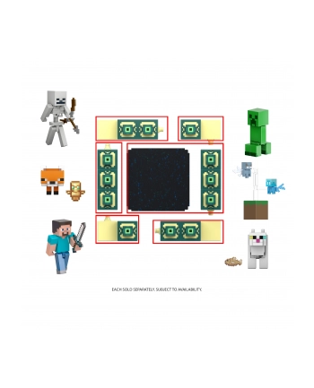 Minecraft Figurka podstawowa mix GTP08 p8 MATTEL nr 2
