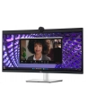 dell Monitor P3424WEB 34 cale IPS Zakrzywiony WQHD (3440x1440)/21:9/HDMI/DP/USB-C/RJ-45/Kamera/Głośniki/Mikrofon/3Y - nr 12