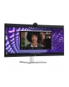 dell Monitor P3424WEB 34 cale IPS Zakrzywiony WQHD (3440x1440)/21:9/HDMI/DP/USB-C/RJ-45/Kamera/Głośniki/Mikrofon/3Y - nr 23