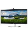dell Monitor P3424WEB 34 cale IPS Zakrzywiony WQHD (3440x1440)/21:9/HDMI/DP/USB-C/RJ-45/Kamera/Głośniki/Mikrofon/3Y - nr 59