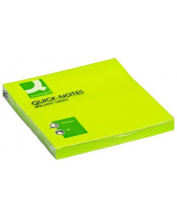 pbs connect Karteczki samoprzylepne Q-CONNECT Brilliant, 76x76mm, 1x80 kart., zielone