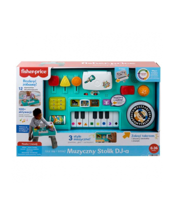 Fisher-Price LL SS Muzyczny Stolik DJ-a HRB65 p2 MATTEL