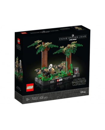 LEGO 75353 STAR WARS Diorama: Pościg na ścigaczu przez Endor p3