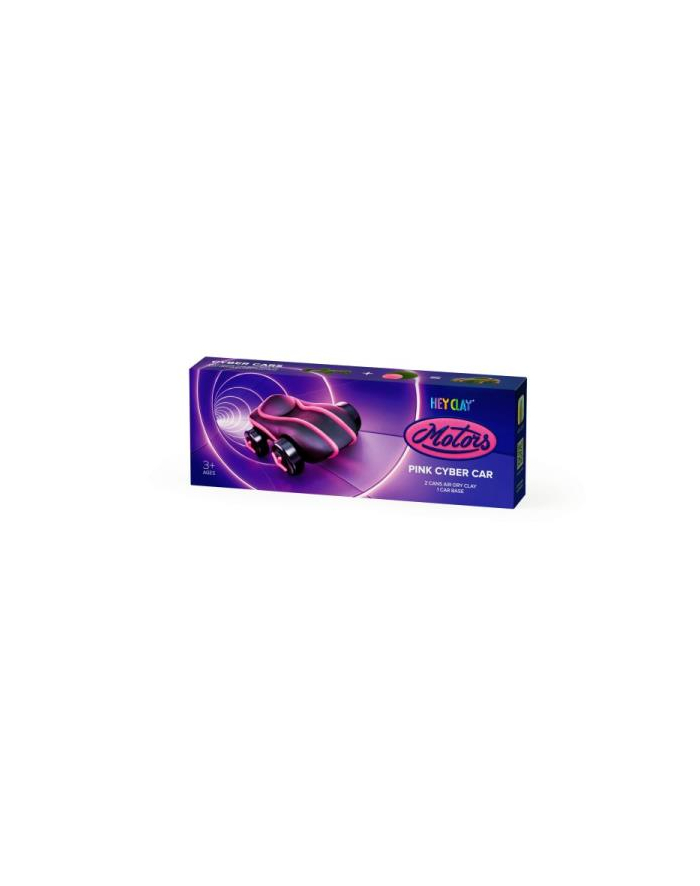 tm toys Hey Clay Masa plastyczna Cyber Auto różowe 20902 główny