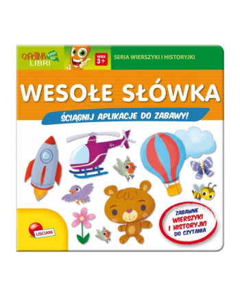 lisciani giochi PROMO Książka edukacyjna Książeczki Caczerwonyiny - Wesołe słówka 78151