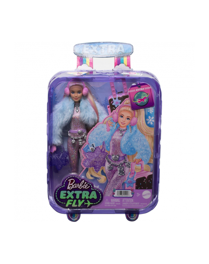 Lalka Barbie Mattel Extra Fly Lalka zimowa HPB16 p4 MATTEL główny