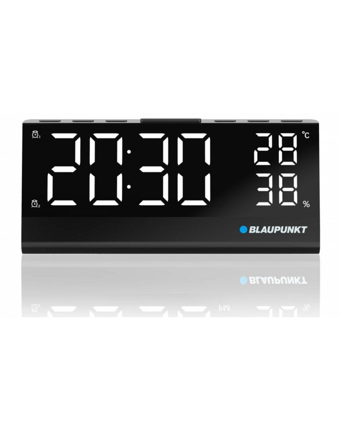 blaupunkt Radiobudzik CR10ALU FM PLL z wbudowanym czujnikiem temperatury i wilgotności główny