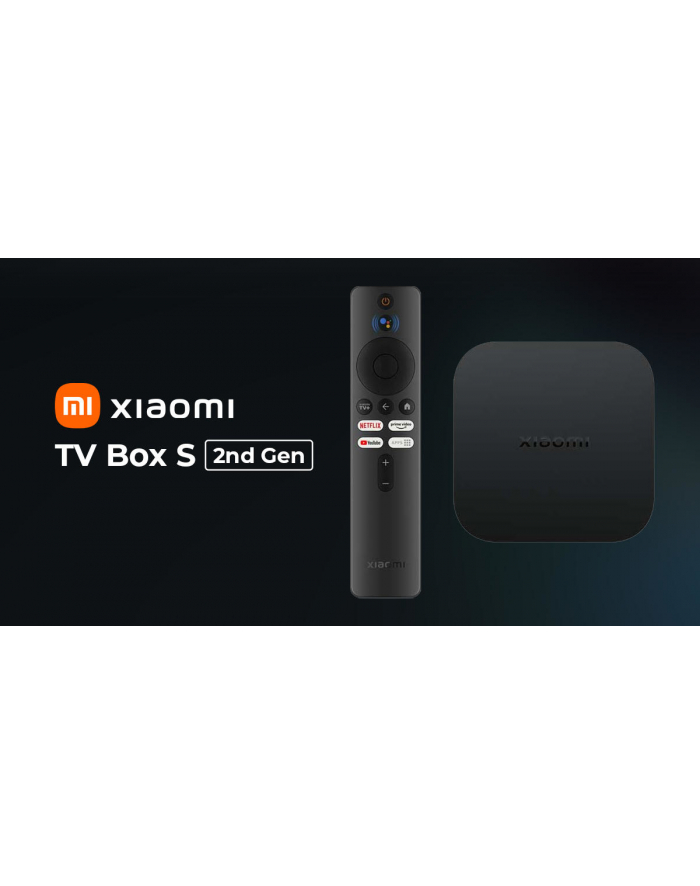 xiaomi Odtwarzacz multimedialny TV box S 2 gen główny