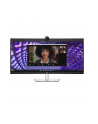 dell Monitor P3424WEB 34 cale IPS Zakrzywiony WQHD (3440x1440)/21:9/HDMI/DP/USB-C/RJ-45/Kamera/Głośniki/Mikrofon/3Y - nr 69