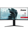 iiyama Monitor 34 cale GCB34801WQSU-B1 VA,UWQHD,180HZ,0.4ms,1500R(Curved),   2xHDMI,2xDP,2xUSB 3.2,2x3W,HDR400,HAS(110mm),VESA(100x100mm) - nr 27