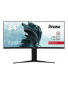 iiyama Monitor 34 cale GCB34801WQSU-B1 VA,UWQHD,180HZ,0.4ms,1500R(Curved),   2xHDMI,2xDP,2xUSB 3.2,2x3W,HDR400,HAS(110mm),VESA(100x100mm) - nr 38