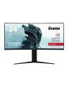 iiyama Monitor 34 cale GCB34801WQSU-B1 VA,UWQHD,180HZ,0.4ms,1500R(Curved),   2xHDMI,2xDP,2xUSB 3.2,2x3W,HDR400,HAS(110mm),VESA(100x100mm) - nr 46