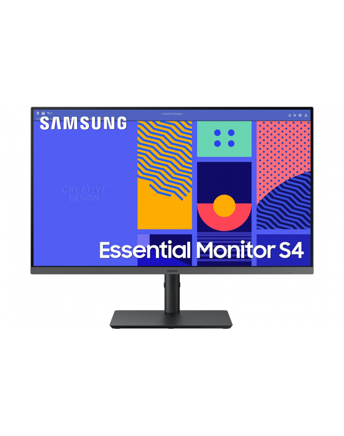 samsung Monitor 27 cali LS27C432GAUXEN IPS 1920x1080 FHD 16:9 1xD-sub 1xHDMI 1xDP 4xUSB 3.0 4ms 100Hz HAS+PIVOT płaski 3 lata on-site główny