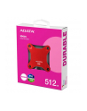 adata Dysk zewnętrzny SSD SD620 512G U3.2A 520/460 MB/s czerwony - nr 28