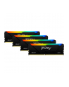 kingston Pamięć DDR4 Fury Beast RGB 128GB(4*32GB)/3600 CL18 - nr 25