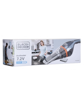 Odkurzacz ręczny aku 7,2V NVC220WBC BLACK+D-ECKER nr 1