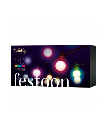 Inteligentne lampki Twinkly Festoon 20 RGB 10 m