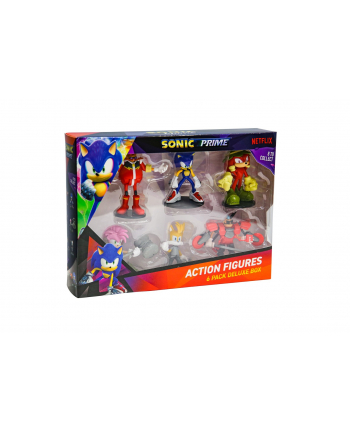 pmi kids world SONIC PRIME - ZESTAW 8 FIGUREK [D-ELUXE BOX]