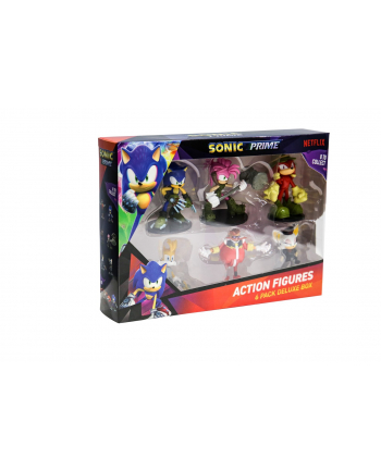 pmi kids world SONIC PRIME - ZESTAW 8 FIGUREK [D-ELUXE BOX]