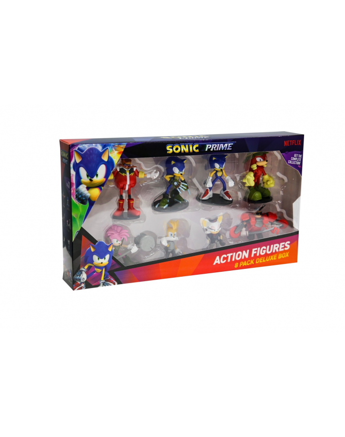 pmi kids world SONIC PRIME - FIGURKA AKCJI - ZESTAW 8 FIGUREK [D-ELUXE BOX] główny