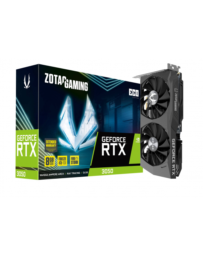 Karta graficzna ZOTAC GAMING GEFORCE RTX 3050 ECO 8GB GDDR6 główny