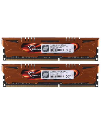 GSKILL ARES DDR3 2X8GB 1600MHZ CL10 XMP LOW PROFILE F3-1600C10D-16GAO