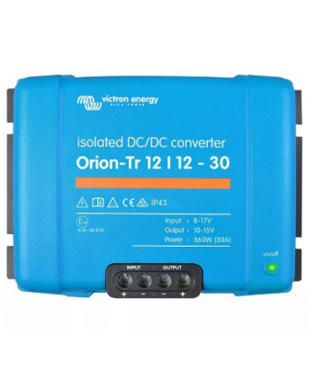 Przetwornica samochodowa Victron Energy Orion-Tr 12/12-30A 360 W (ORI121240110)