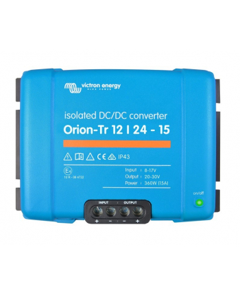 Przetwornica samochodowa Victron Energy Orion-Tr 12/24-15A 360 W (ORI122441110)