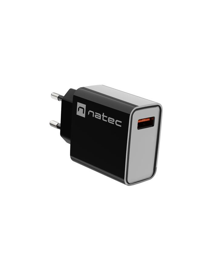 NATEC ŁADOWARKA SIECIOWA RIBERA USB-A 18W CZARNA NUC-2058 główny