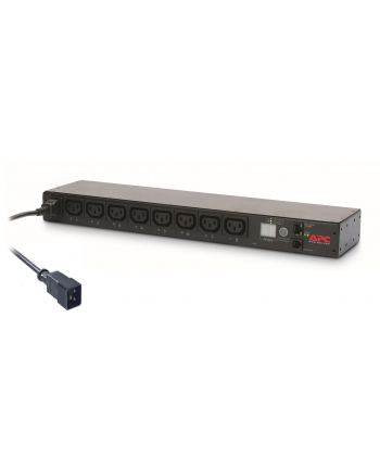 APC RACK PDU, SWITCHED, 1U, 16A, 208/230V, (8)C13