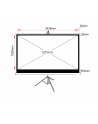 ART MANUAL SCREEN ON A TRIPOD 120inch 183x244cm TA-120 4:3 - nr 8