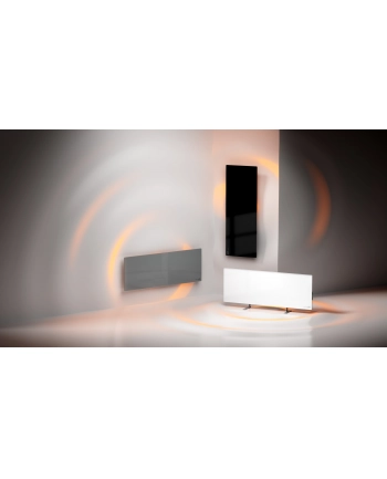 AENO Premium Eco Smart Heater, 700W, Tempered glass, Infrared+convection heating type, Led display Plug type: Europe (E/F type), BLACKManufacturer: AENO nr 2
