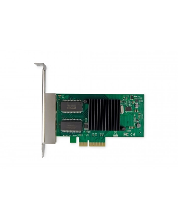 DIGITUS 4 Port RJ45 Intel I350 Server NIC