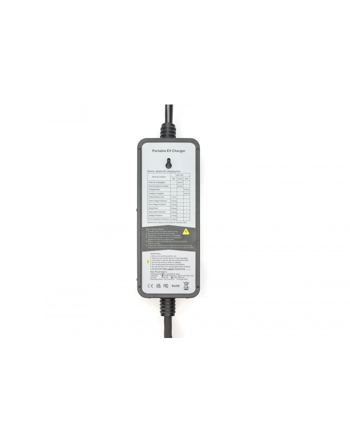 DIGITUS EV charger 5m 230V Type F 7/4 to EV Type 2 główny