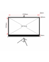 ART HAND-HELD SCREEN ON A TRIPOD 100inch 221x124cm TA-100 16:9 - nr 8