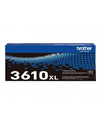 BROTHER TN-3610XL Ultra High Yield Black Toner Cartridge Prints 25.000 pages