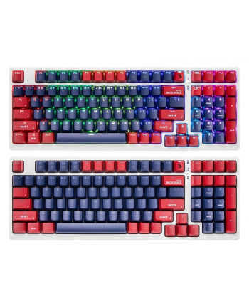 A4TECH BLOODY S98 USB Sports Navy BLMS Red Switches wired mechanical keyboard