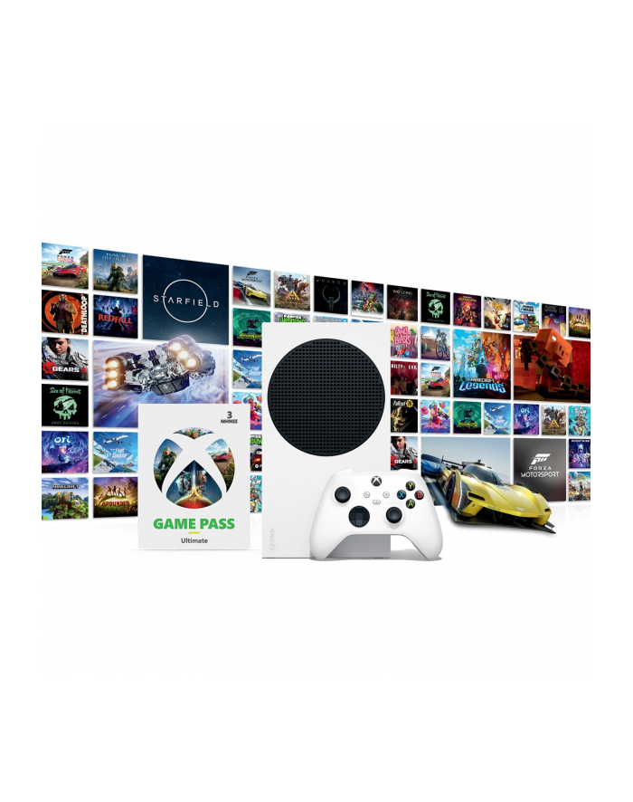 microsoft XBOX SERIES S 512GB Bundle + GP 3msc Xkom MR (P) główny