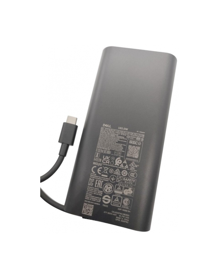 dell technologies D-ELL 165W USB-C GaN SFF AC Adapter with 1m (wersja europejska)R power cord główny