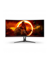 aoc Monitor 34 cale CU34G2XE 34 cale VA Zakrzywiony 144Hz HDMI DP - nr 24