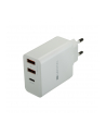 CANYON Ładowarka sieciowa H-08 2xUSB-A 1xUSB-C 42W PD Biała - nr 2