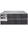 Supermicro CSE-847E1C-R1K23JBOD, 4U SAS3 Single Exp JBOD storage chassis, 44 x 3.5'' hot-swap HDD bays for JBOD solution, 7 x 8cm hot-swap redundant PWM cooling fan(s), Redundant 1200W Titaninum Level (1+1) PSU - nr 1