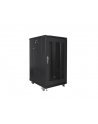 LANBERG szafa stojąca rack 19inch 22U 600x800 drzwi perforowane czarna - nr 8